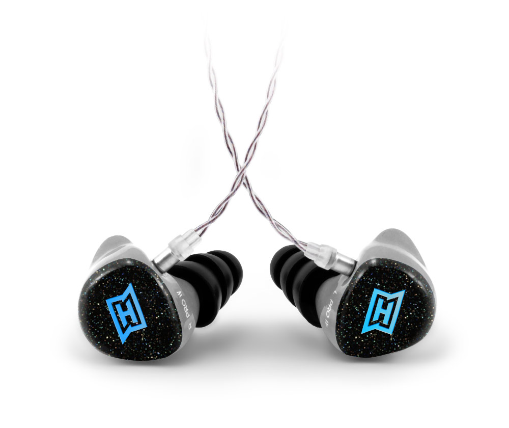 Produktfoto des HEAROS PRO 4 unifit. Der HEAROS PRO 4 unifit ist ein angepasster In Ear Kopfhörer und spielt in der absoluten Profi-Klasse des In Ear Monitoring – für satten Sound für Musiker auf der Bühne und alle, die wirklich jedes Details hören wollen.